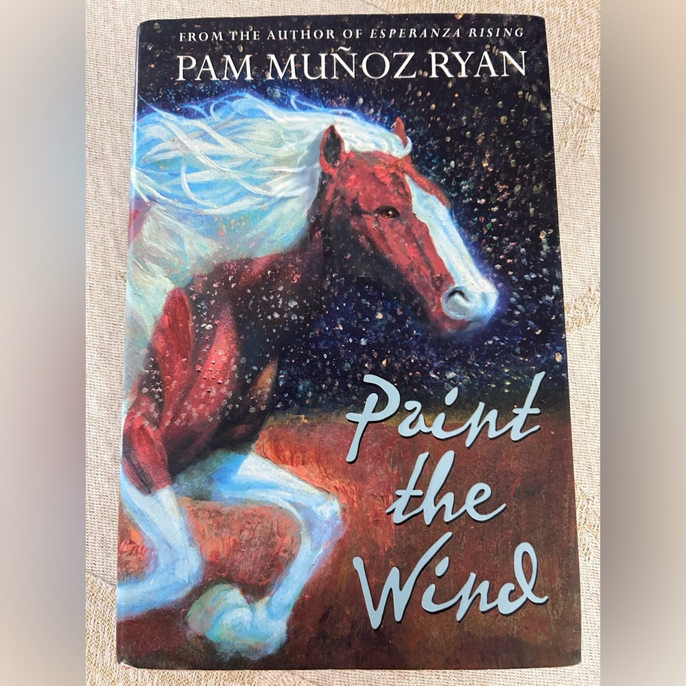 Scholastic Gold Novel Paint the Wind YA hardcover